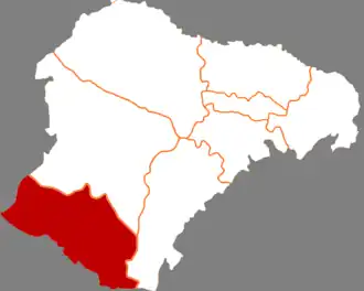 Localisation de Ètuōkè Qián Qí