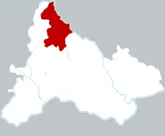 Localisation de Qínglóng Xiàn