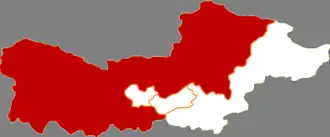 Localisation de Bólì Xiàn