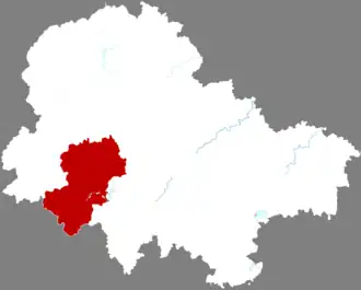 Localisation de Qīngliú Xiàn