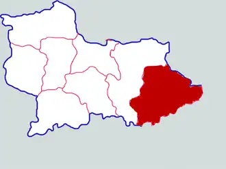 Localisation de Xiàyì Xiàn