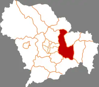 Localisation de Gàochéng