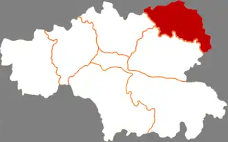 Localisation de Zhāngjiāchuān huízú Zìzhìxiàn