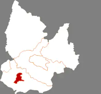 Localisation de Yínzhōu Qū