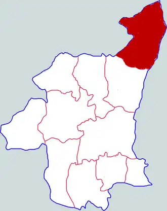 Localisation de Hánchéng