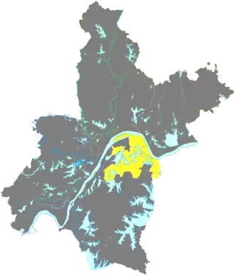 Localisation de Hóngshān Qū