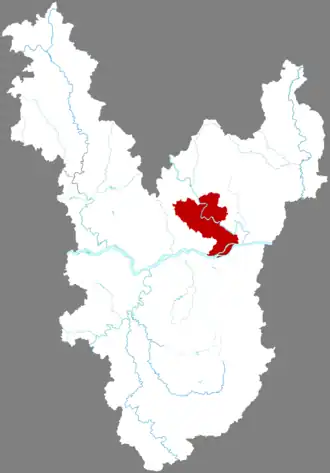 Localisation de Chángzhōu Qū