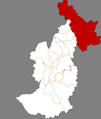 Localisation de Jiāyīn Xiàn