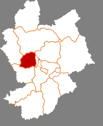 Localisation de Wànquán Qū