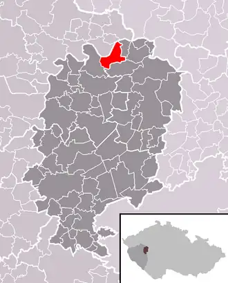 Localisation de Chlum