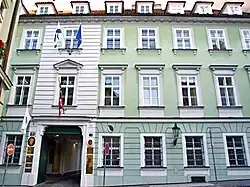 Ambassade à Prague.