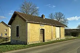 La gare de Choye en 2025.