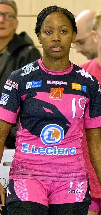 Christelle Manga en 2014.