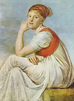 Portrait de Heinrike Dannecker, 1802, Staatsgalerie, Stuttgart