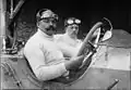 Lautenschlager, au départ du Grand Prix de France 1914...