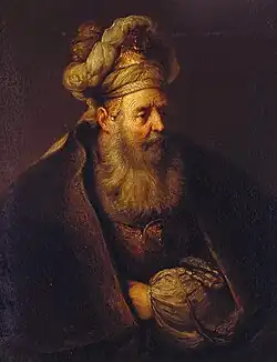 Un rabbin, entre 1734 et 1774, Londres, Buckingham Palace.