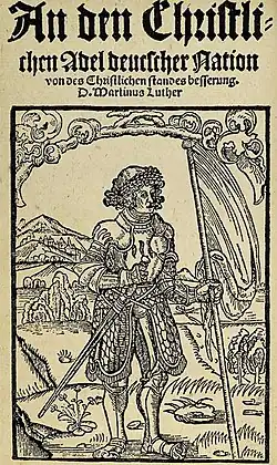 Image illustrative de l’article À la noblesse chrétienne de la nation allemande