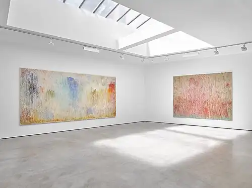 Deux peintures de Christopher Le Brun issues de son exposition New Painting à la Lisson Gallery en 2018.