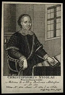 Christophorus Nicolai (1728, Wellcome Collection).