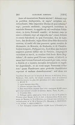 Page de livre imprimée en latin.