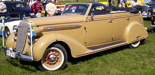 Berline décapotable C8 de 1936.