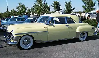 La Chrysler New Yorker utilisée par les ravisseurs.