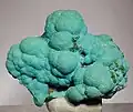 Chrysocolle de la mine de l'étoile du Congo, Lubumbashi.