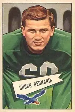 Description de l'image ChuckBednarik1952Bowman.jpg.