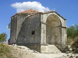 Le mausolée de la fille du khan.