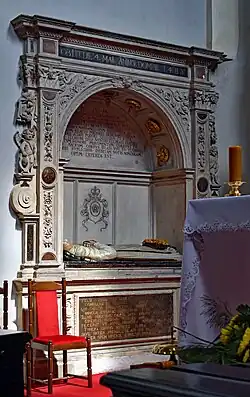 Tombe du bienheureux Michel Giedrojć.