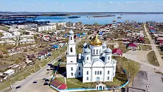 Vue de l'église de l'Ascension.