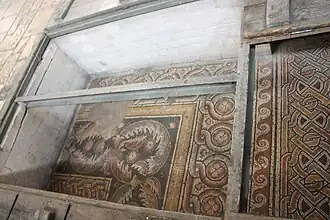Mosaïques du sol du IVe&nbsp;siècle.