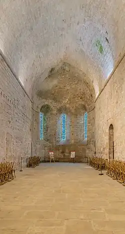 La nef de l'église.