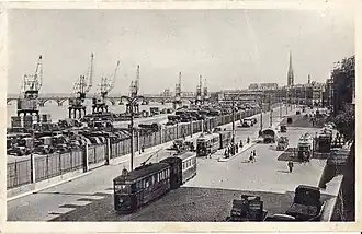 Les quais vers 1920.