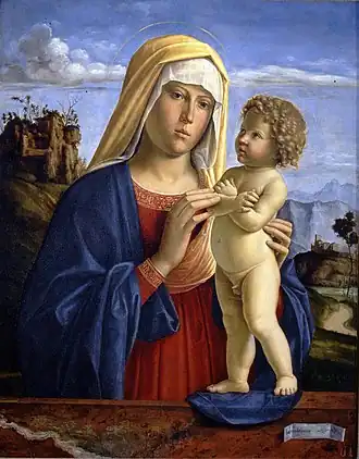 Cima da Conegliano, Vierge à l'Enfant, vers 1495.