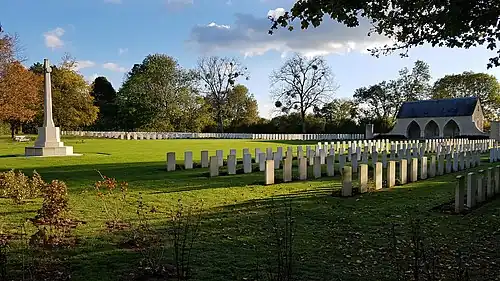 Le Cimetière militaire britannique