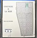 Plan du cimetière.