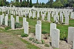 Cimetière militaire.