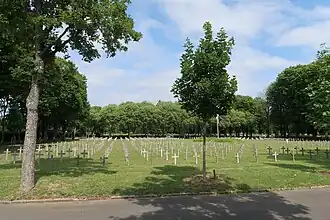 Division 1 : carré militaire serbe de la 1re&nbsp;Guerre mondiale.