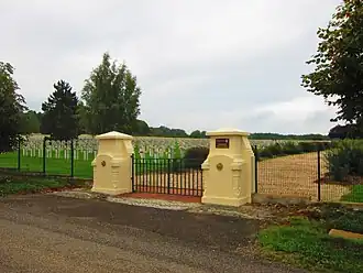 La nécropole nationale des prisonniers de guerre.