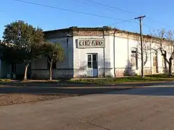 Vieille enseigne de bar en Argentine.