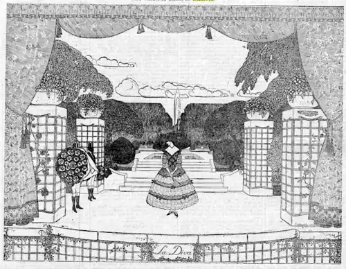 Projet de scénographie théâtrale (1910)