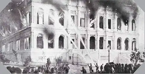 L'incendie du 10 janvier 1910.