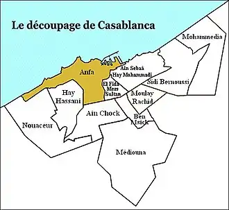 Carte de la circonscription.