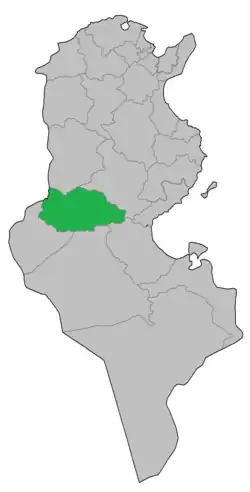 Carte de la circonscription.