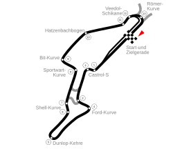 Nürburgring circuit Grand Prix, 1984-1997