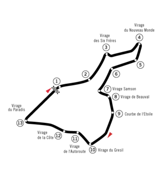 Illustration du circuit de Rouen-les-Essarts.