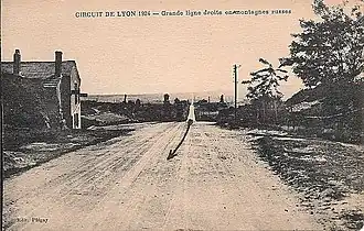 Circuit de Lyon 1924 - Montagnes russes - D42