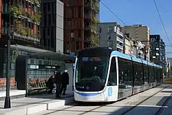 Citadis 405 n°908 à Châteaudun - Barbès.