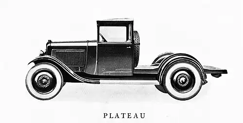 Citroën Type C4 Plateau 1,25 t